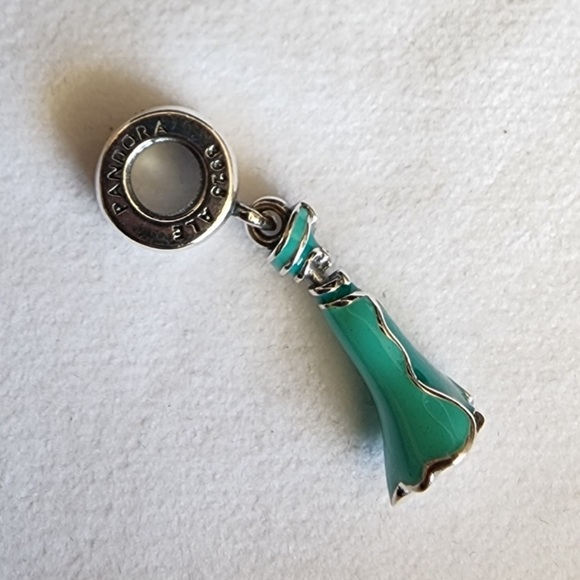 NWOT Pandora Disney Jasmine Dress Charm - Picture 8 of 15